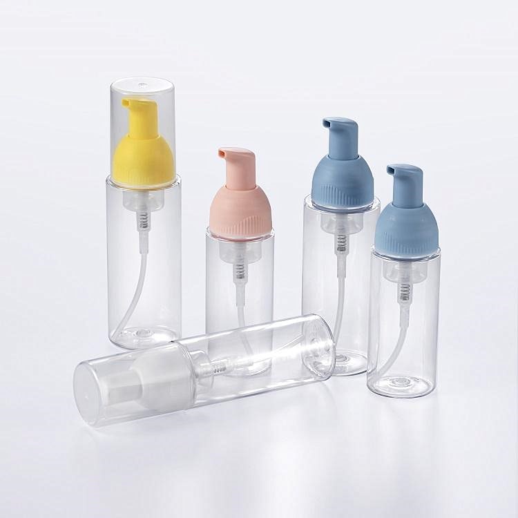 40ml 50ml 80ml Clear PET Foam Pump Bottle
