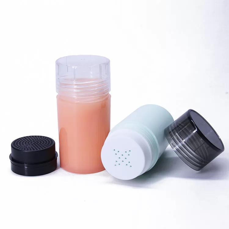 50ml 100ml PS Material Sieve Powder Bottle