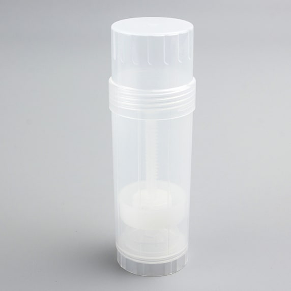 Customized 30g White Deodorant Bottle