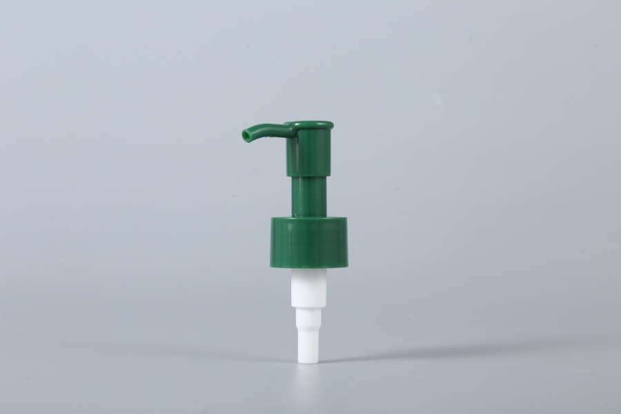 Green Color High Quality Cosmetic Packaging Oil Lotion Pump