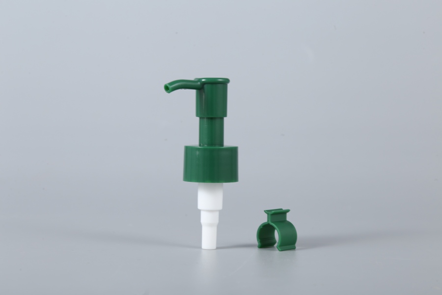 Green Color High Quality Cosmetic Packaging Oil Lotion Pump