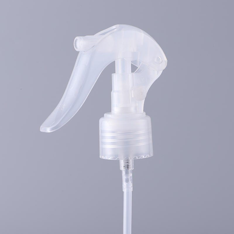 White and Transparent Color Plastic Pp Mini Trigger Sprayer