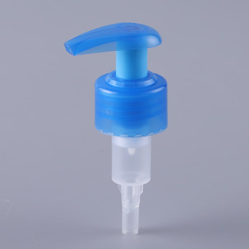 28/410 Colorful Outside Spring Plastic PP Right-left Lock Lotion Pump