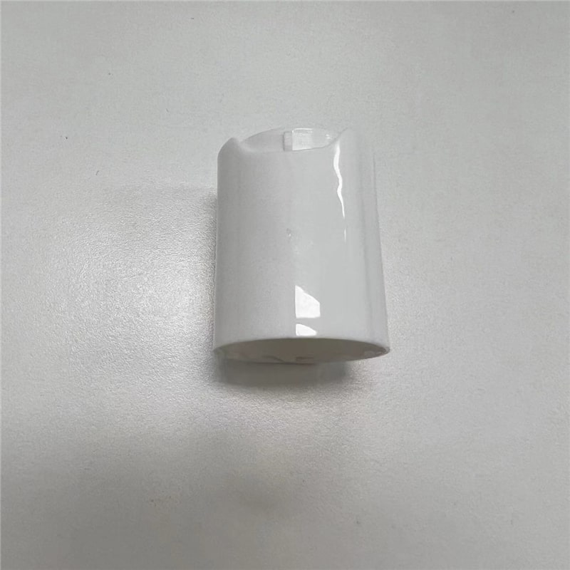 24/415 White Color Plastic PP Disc Top Cap Press Cap for Cosmetic