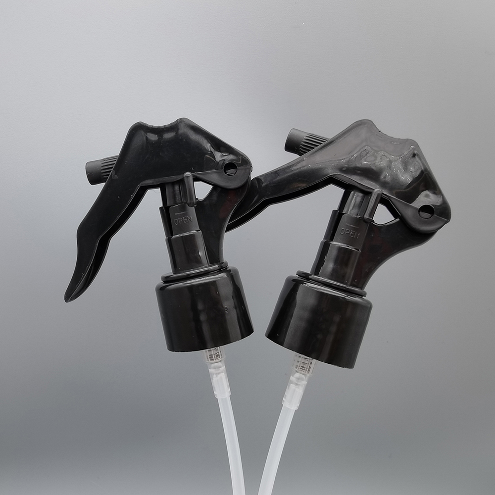 24/410 black plastic Mini Trigger Sprayer Pump with Different Lock SP-MTS21 03C