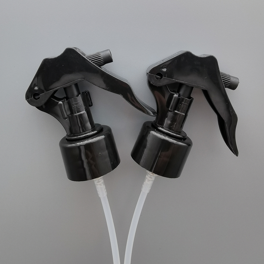 28/410 black plastic Mini Trigger Sprayer Pump with Different Lock SP-MTS20 03C
