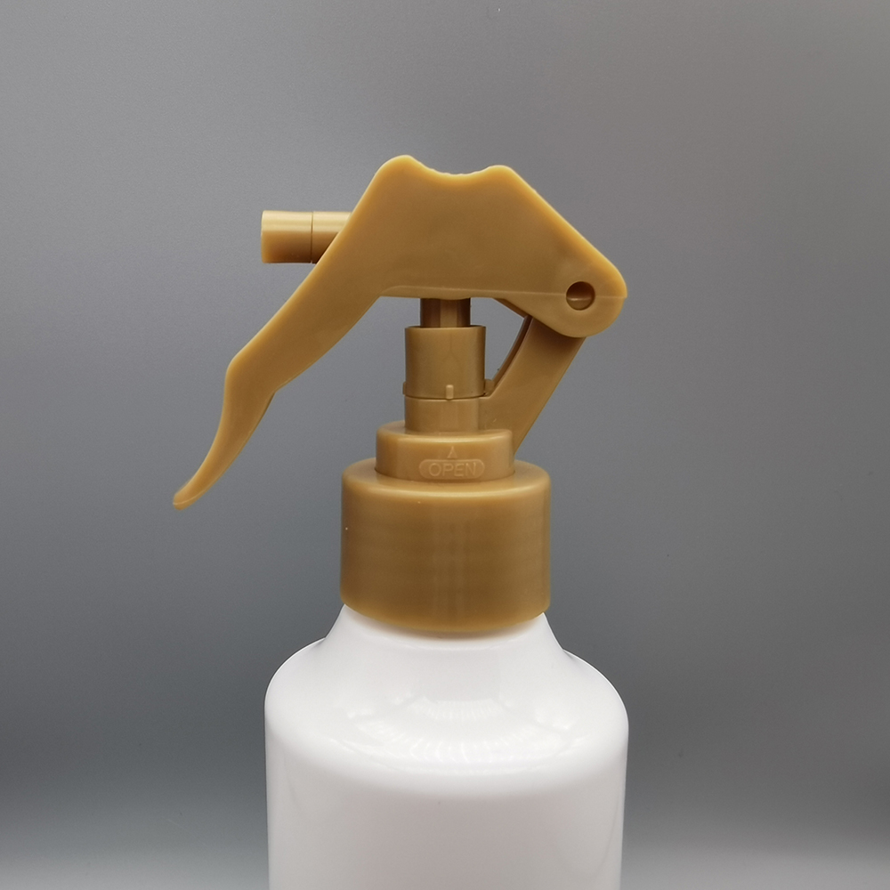 28/410 gold plastic Mini Trigger Sprayer Pump with Different Lock SP-MTS18 05C