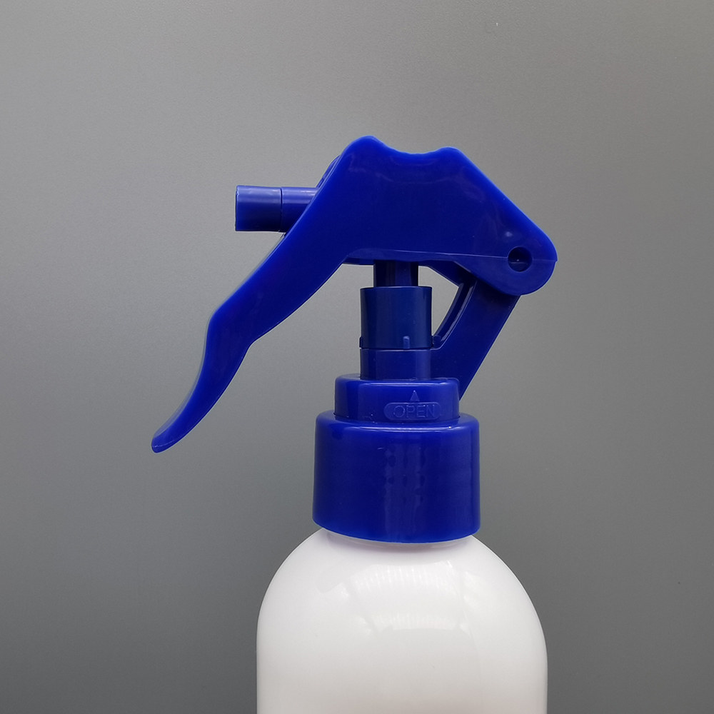 24/410 blue plastic Mini Trigger Sprayer Pump with Different Lock SP-MTS16 05C