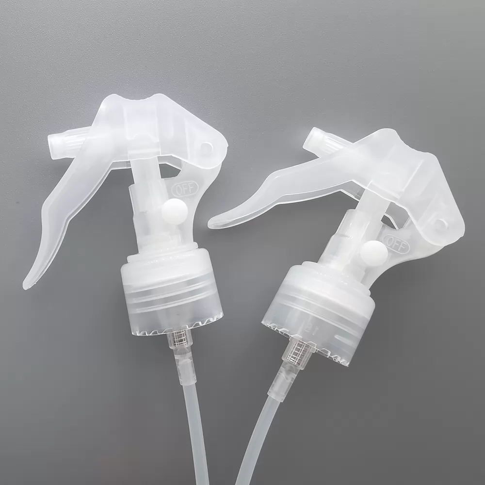 24/410 Plastic 0.35 cc 0.2 cc Output Plastic Mini Trigger Sprayer Pump with Different Lock SP-MTS03 04C