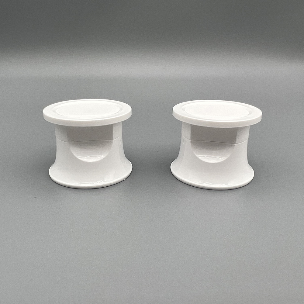25mm 30mm white color plastic PP flip top cap for soft tube