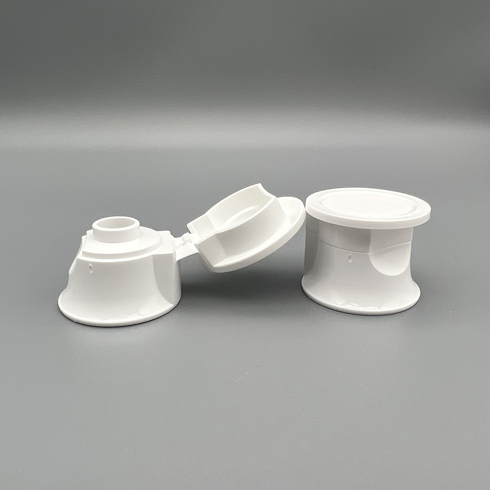 25mm 30mm white color plastic PP flip top cap for soft tube