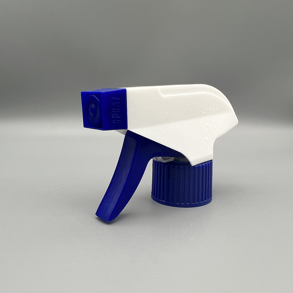 28/400 410 415 white and blue simple trigger sprayer for cleaning SP-STS02